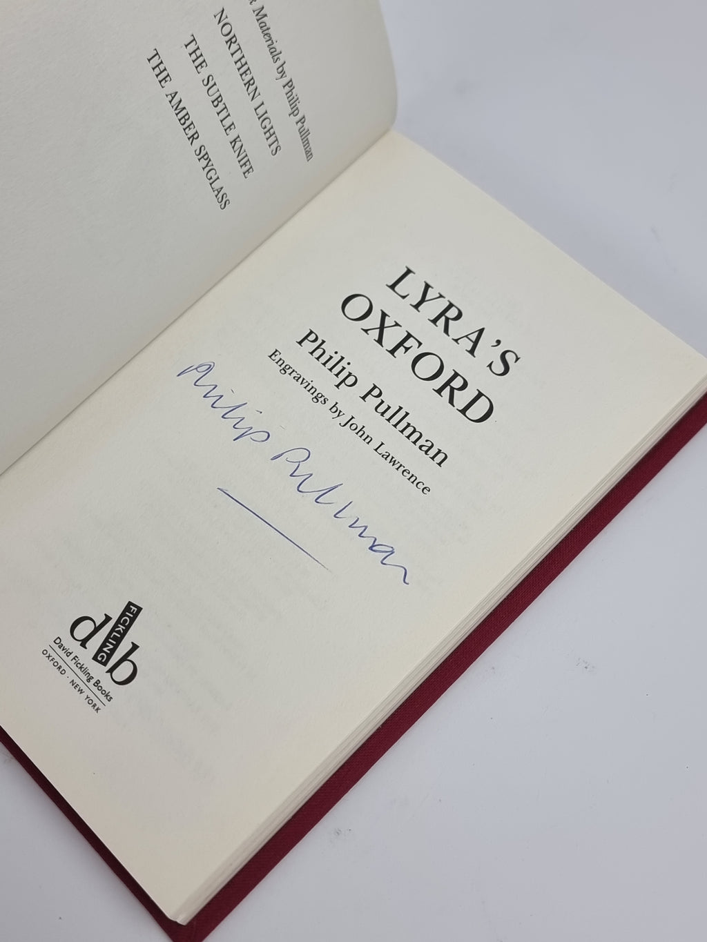 Lyra's Oxford, Philip Pullman — 1st Edition, Signed