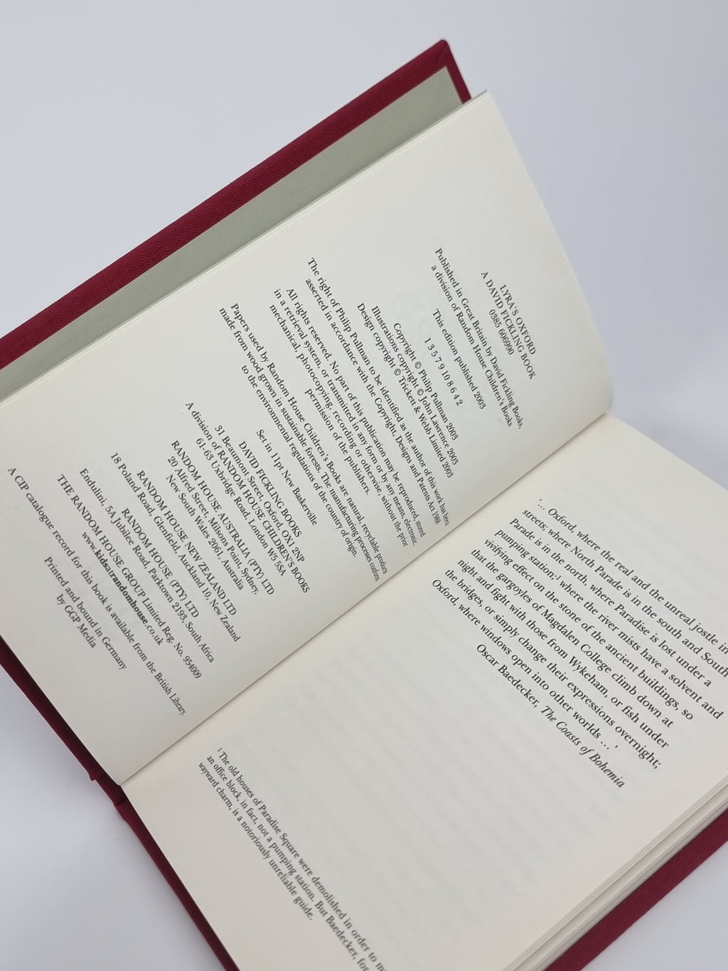 Lyra's Oxford, Philip Pullman — 1st Edition, Signed