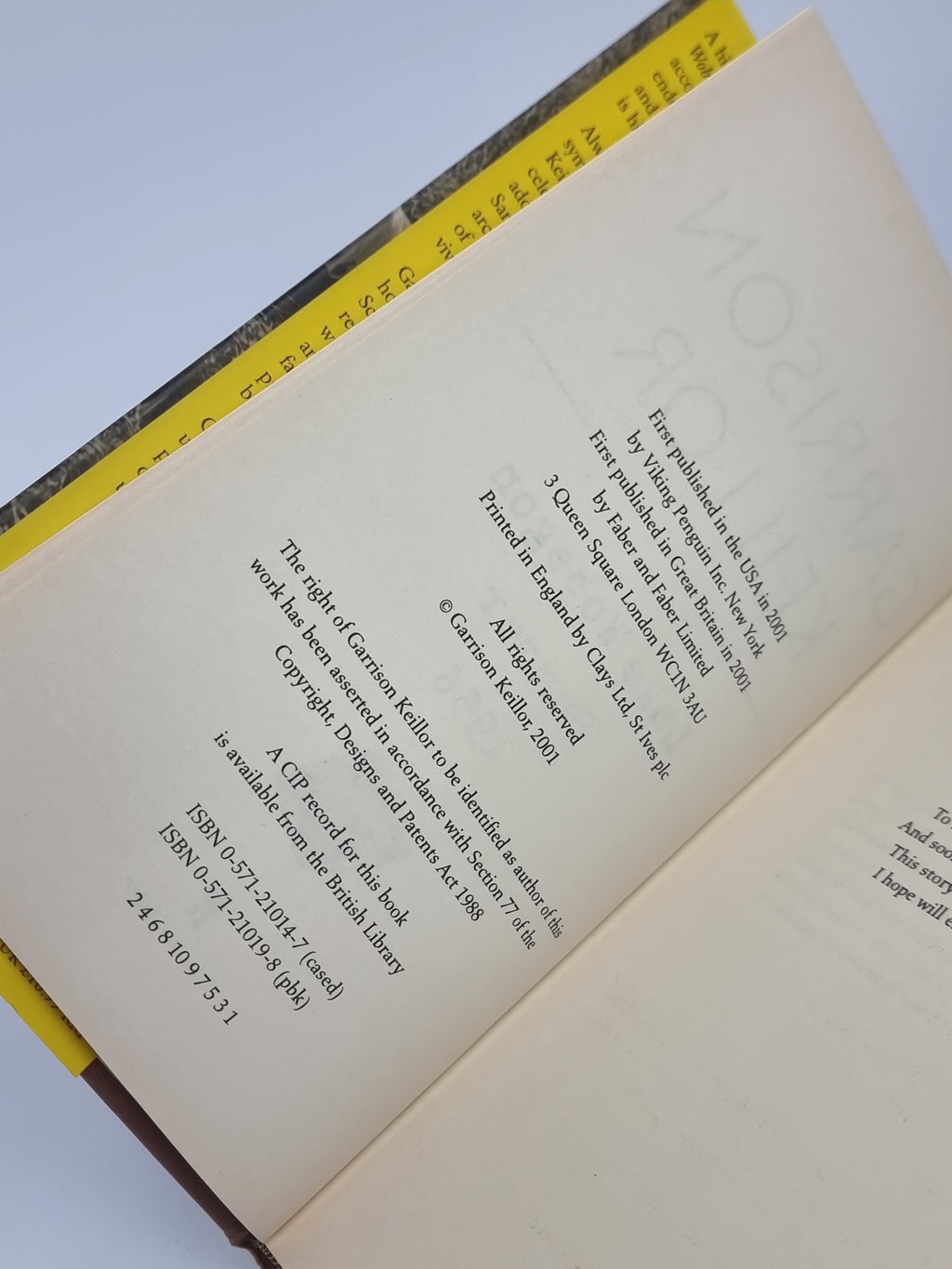 Lake Wobegon Summer 1956, Garrison Keillor — 1st Edition