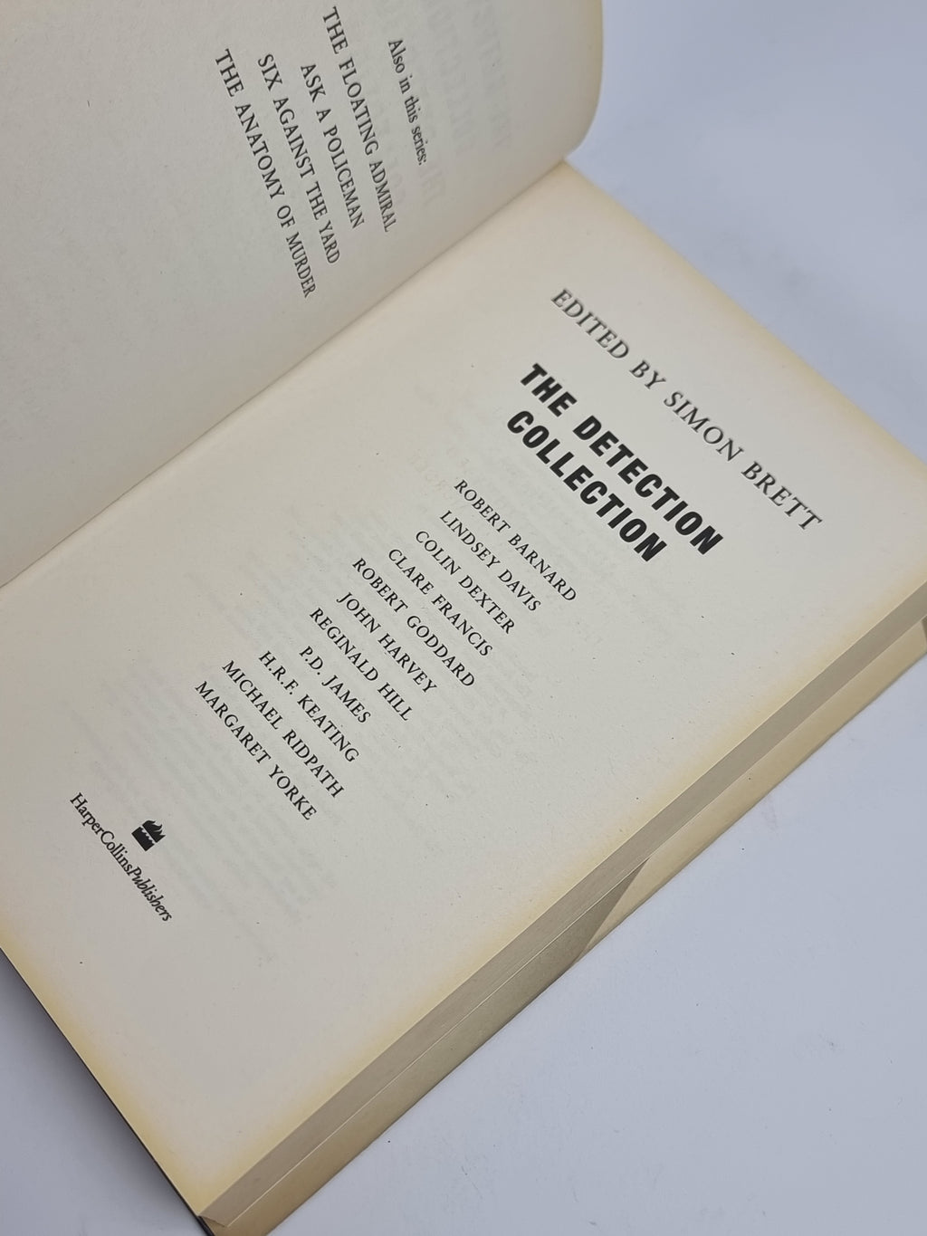 The Detection Collection, By Members of The Detection Club (Edited by Simon Brett)