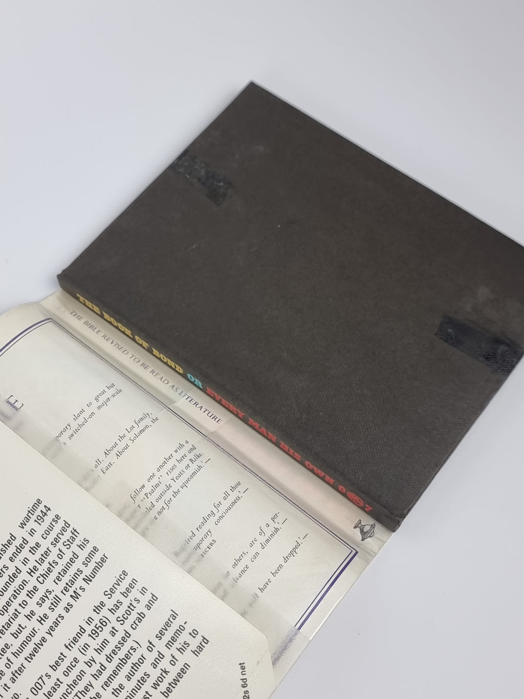 The Book of Bond or Every Man His Own 007, Lt.-Col. William ('Bill') Tanner [Kingsley Amis]