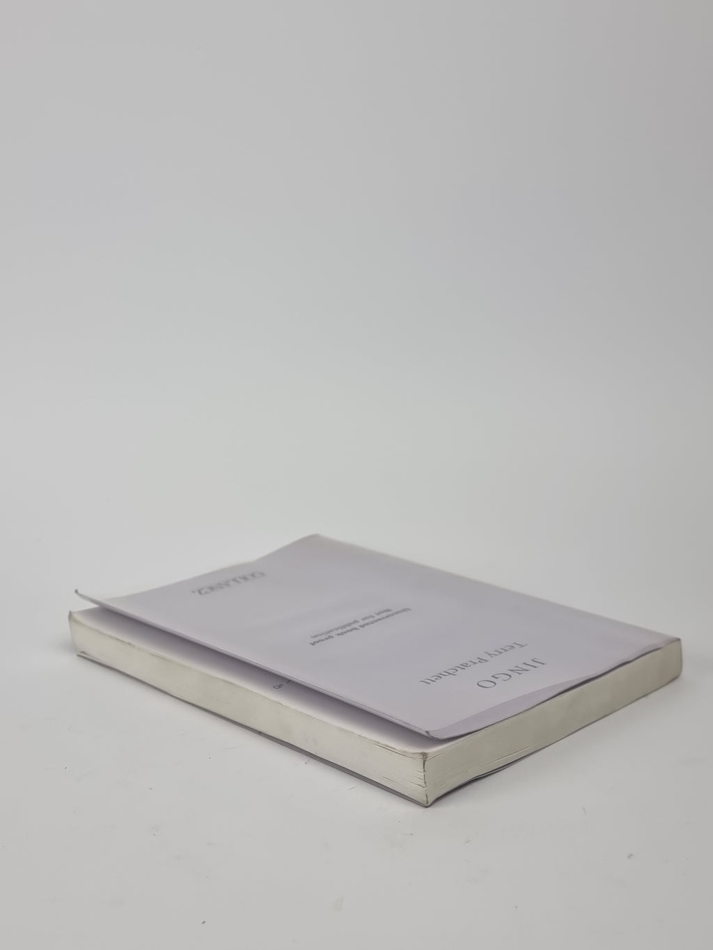 Jingo, Terry Pratchett — Uncorrected Proof