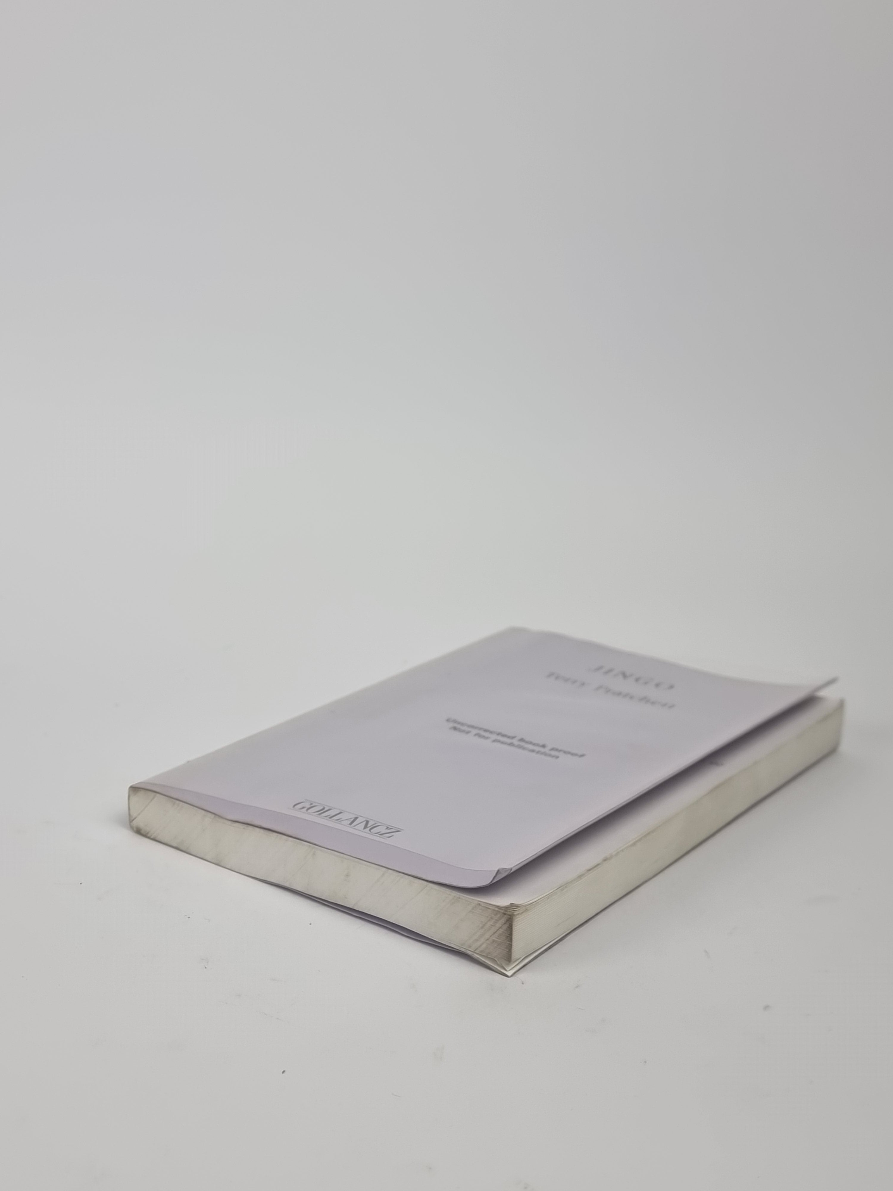 Jingo, Terry Pratchett — Uncorrected Proof