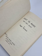 Exit to Music, Nigel Morland — 1st Edition