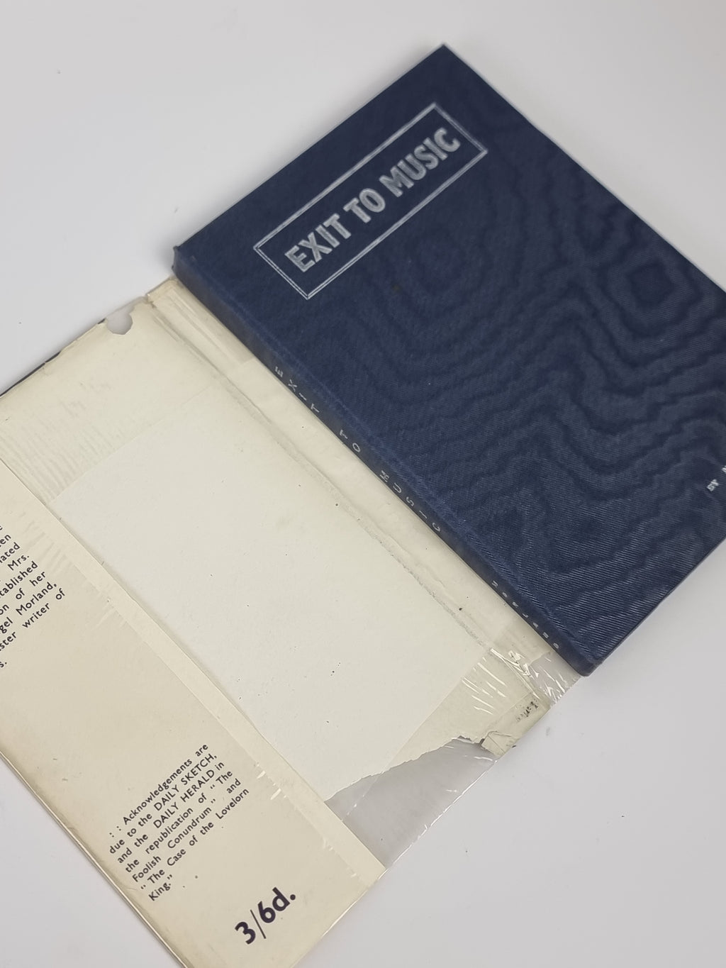 Exit to Music, Nigel Morland — 1st Edition