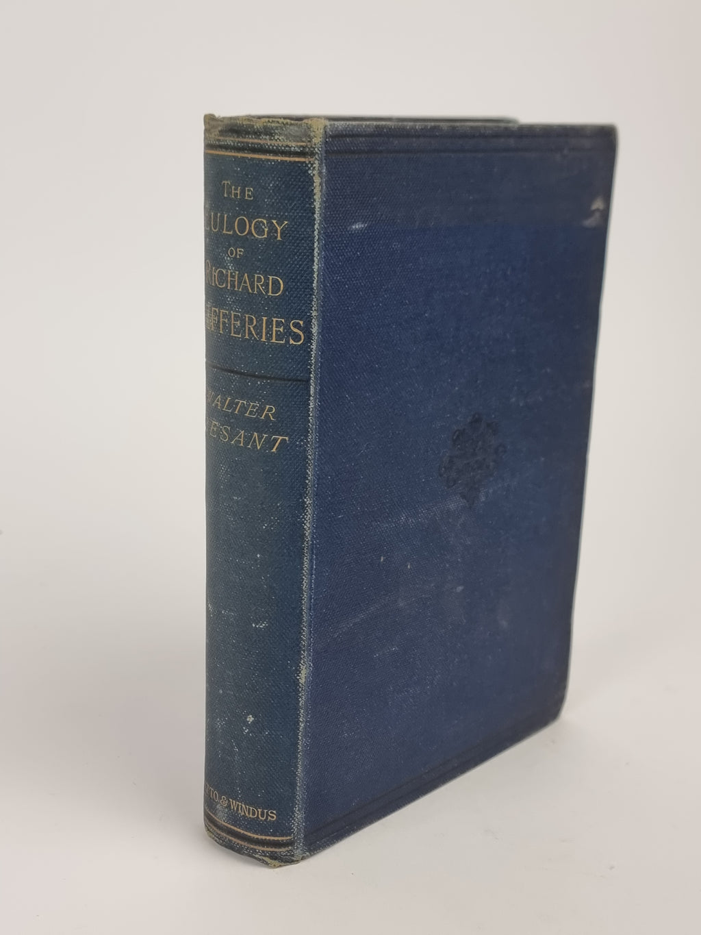 The Eulogy of Richard Jefferies, Walter Besant — 1st Edition