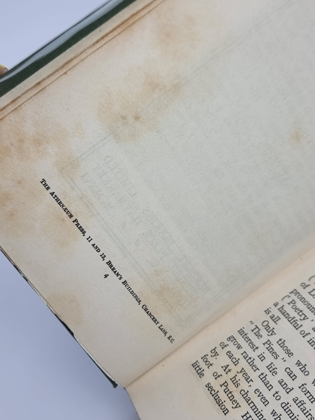 Old Familiar Faces, Theodore Watts-Dunton — 1st Edition