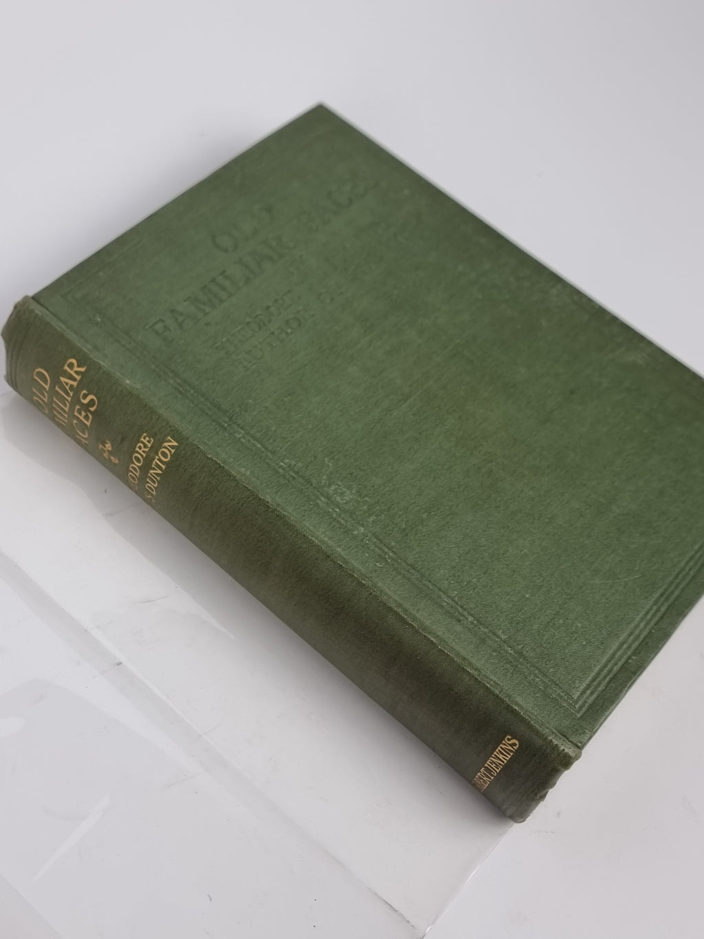 Old Familiar Faces, Theodore Watts-Dunton — 1st Edition