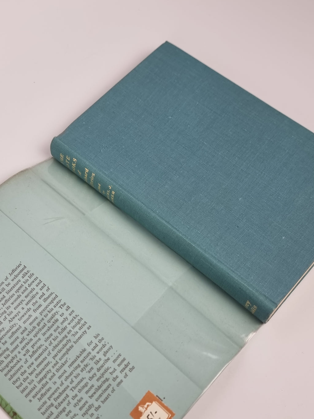 The Nature Diaries and Note-Books of Richard Jefferies, Richard Jefferies — 1st Ed