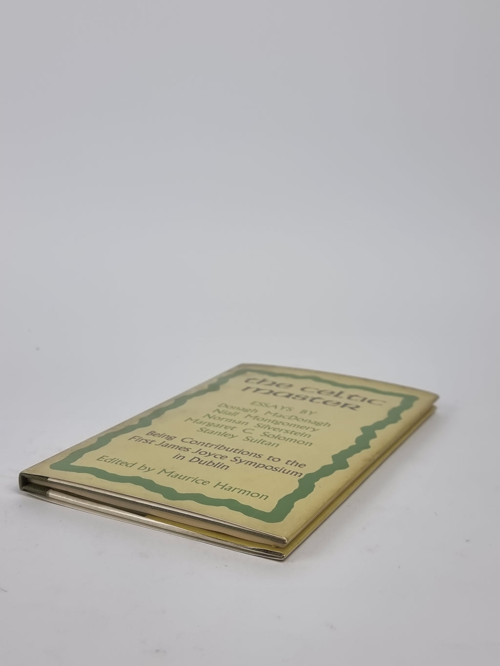 The Celtic Master, Edited by Maurice Harmon — 1st Edition
