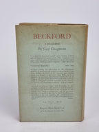 The Journal of William Beckford in Portugal and Spain 1787-1788, William Beckford
