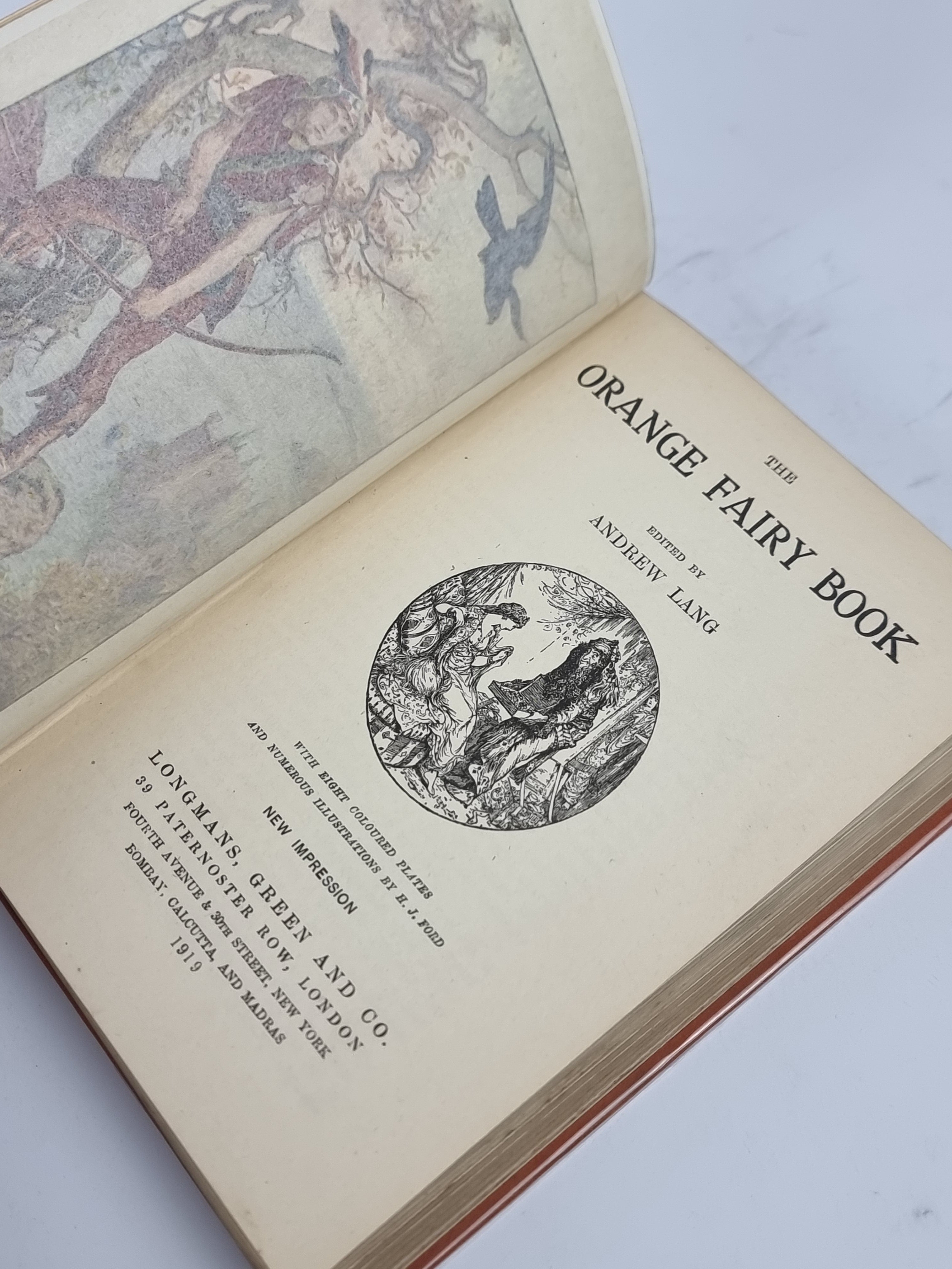 The Orange Fairy Book, Andrew Lang — New Impression