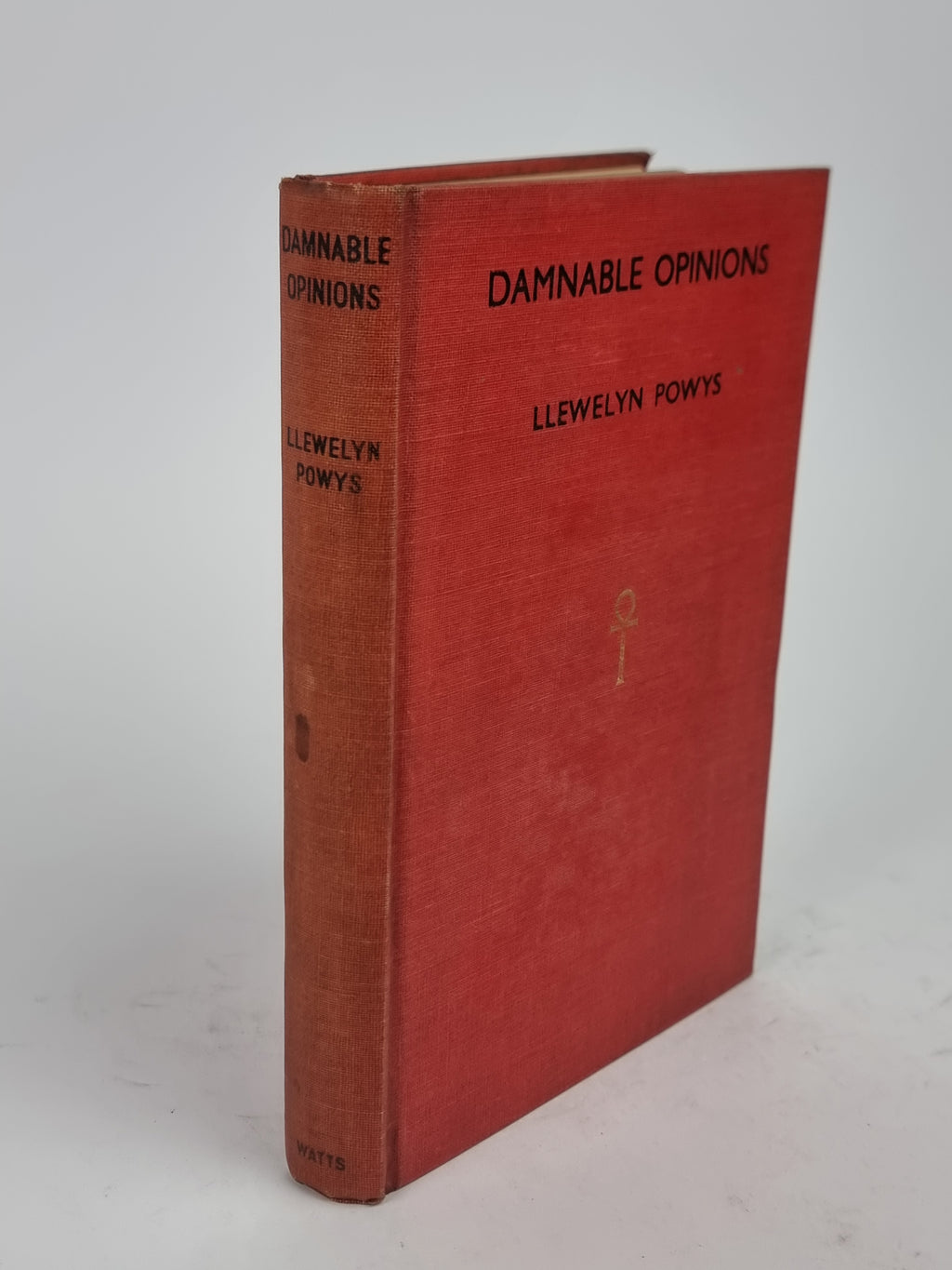 Damnable Opinions, Llewelyn Powys — 1st Edition