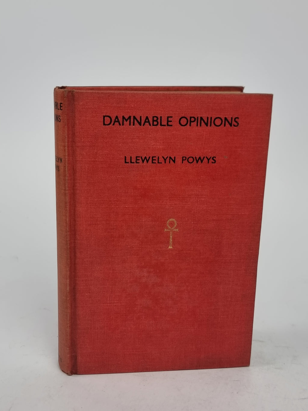 Damnable Opinions, Llewelyn Powys — 1st Edition