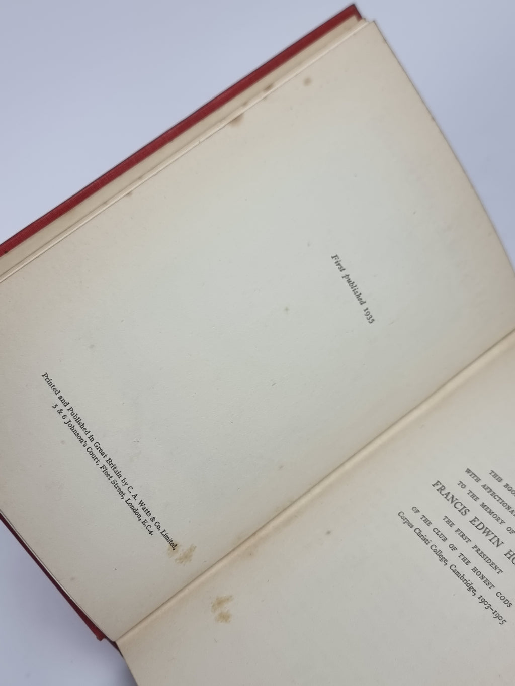 Damnable Opinions, Llewelyn Powys — 1st Edition