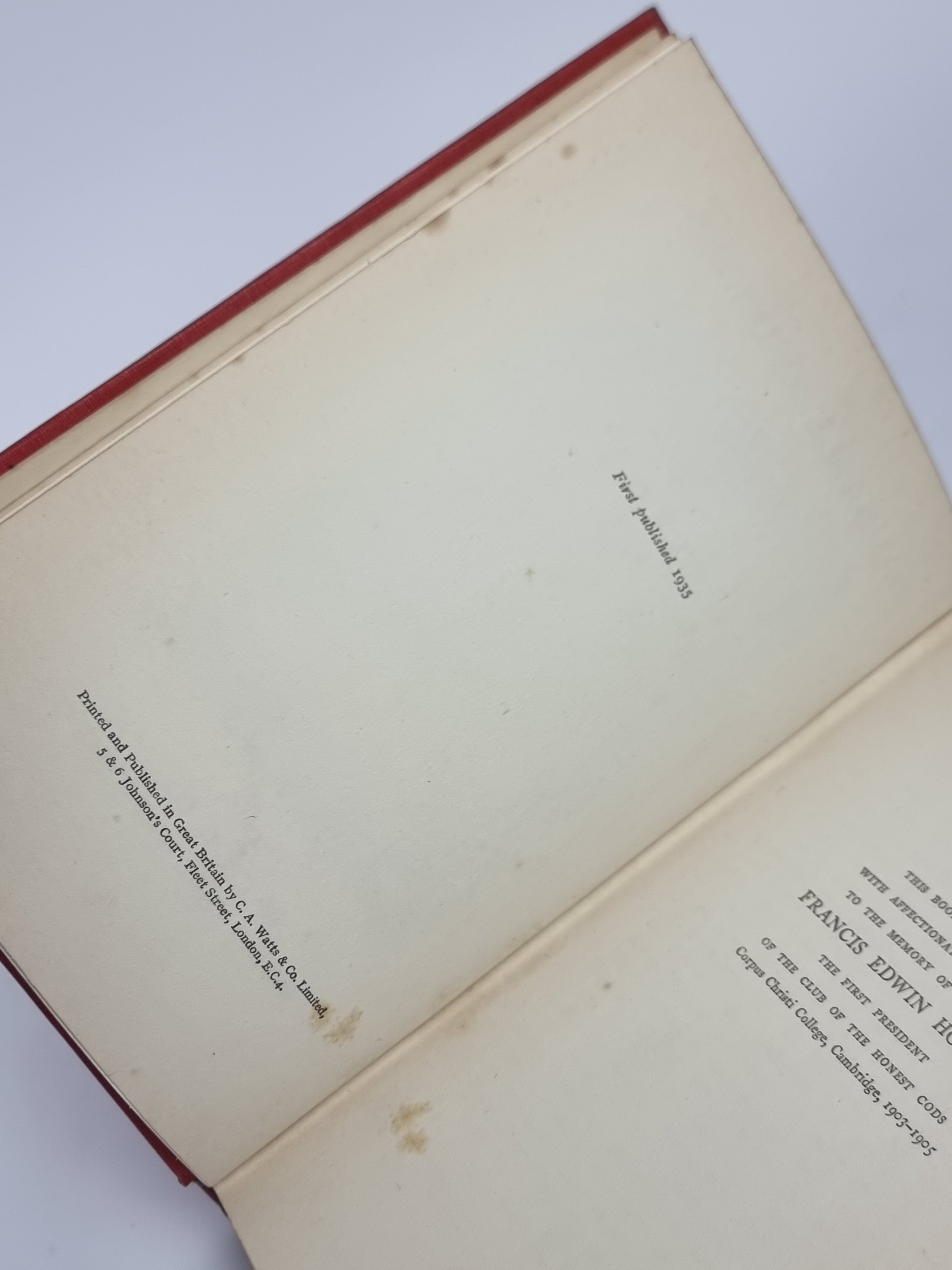 Damnable Opinions, Llewelyn Powys — 1st Edition