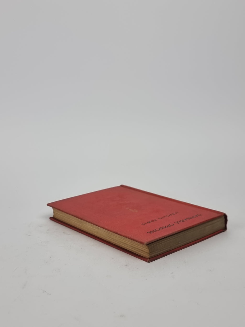 Damnable Opinions, Llewelyn Powys — 1st Edition