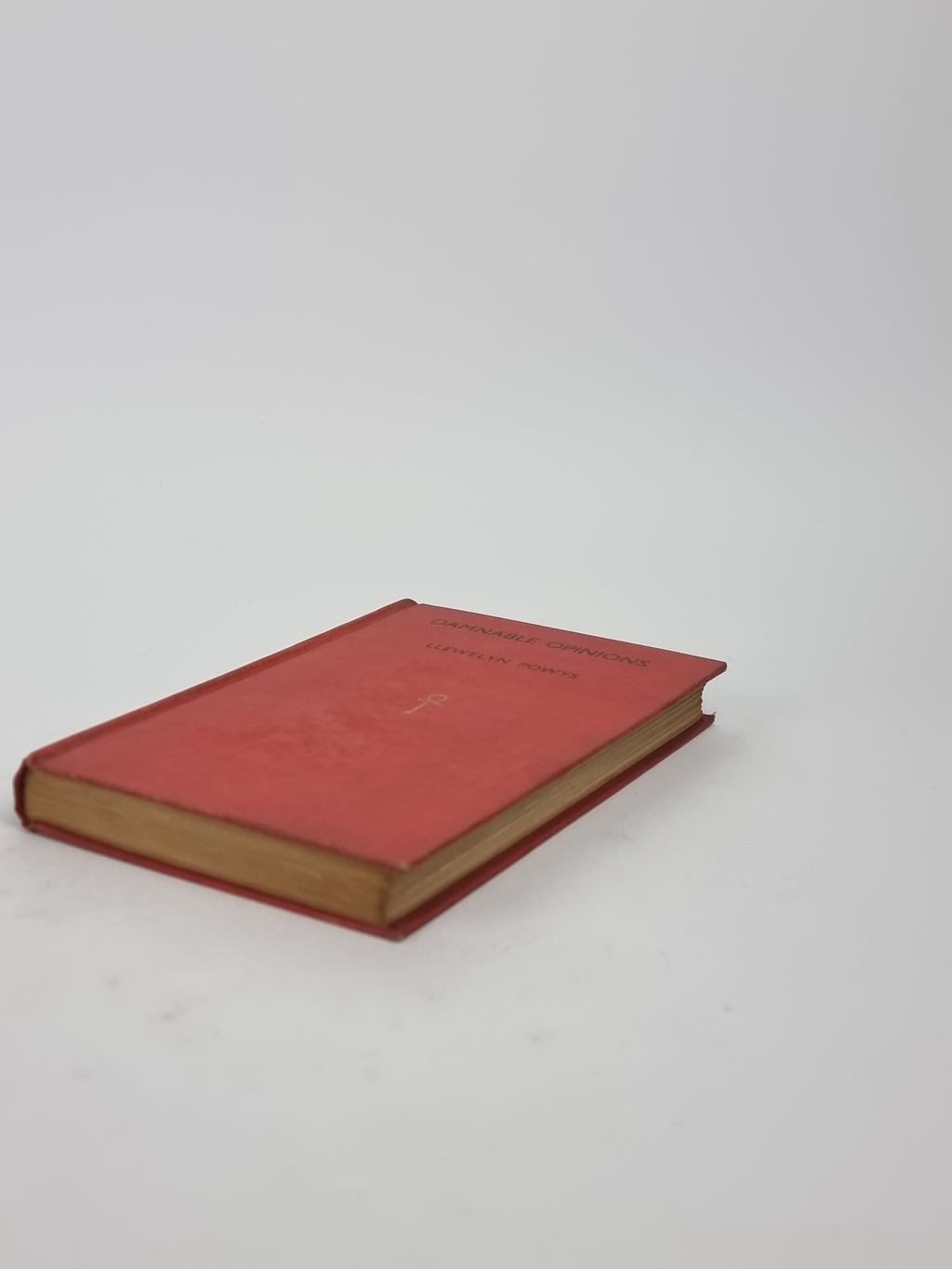 Damnable Opinions, Llewelyn Powys — 1st Edition