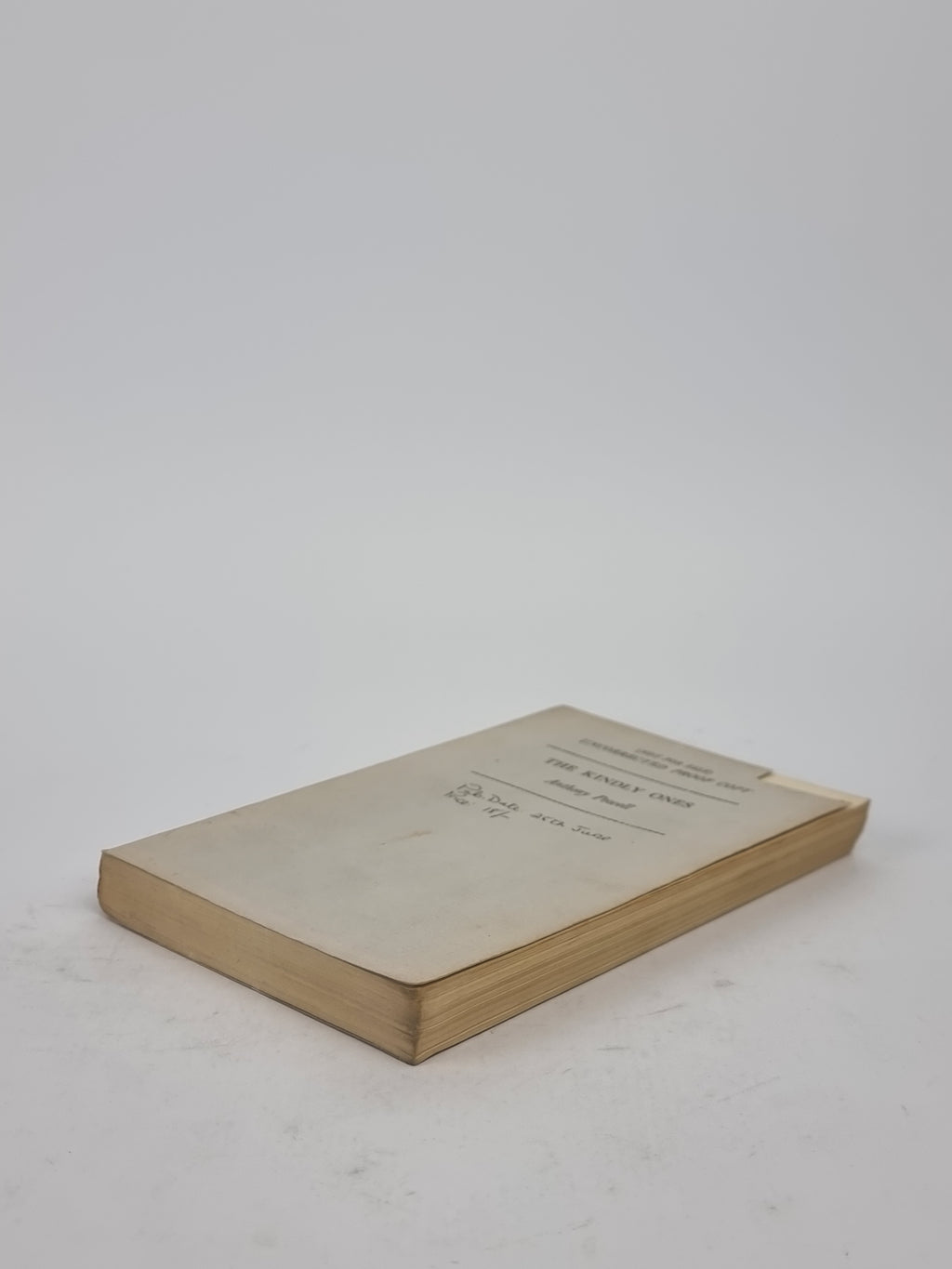 The Kindly Ones, Anthony Powell — Uncorrected Proof Copy