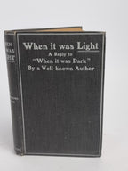 When It Was Light: A Reply to "When It Was Dark", [Andrew Lang] "By A Well-known Author"