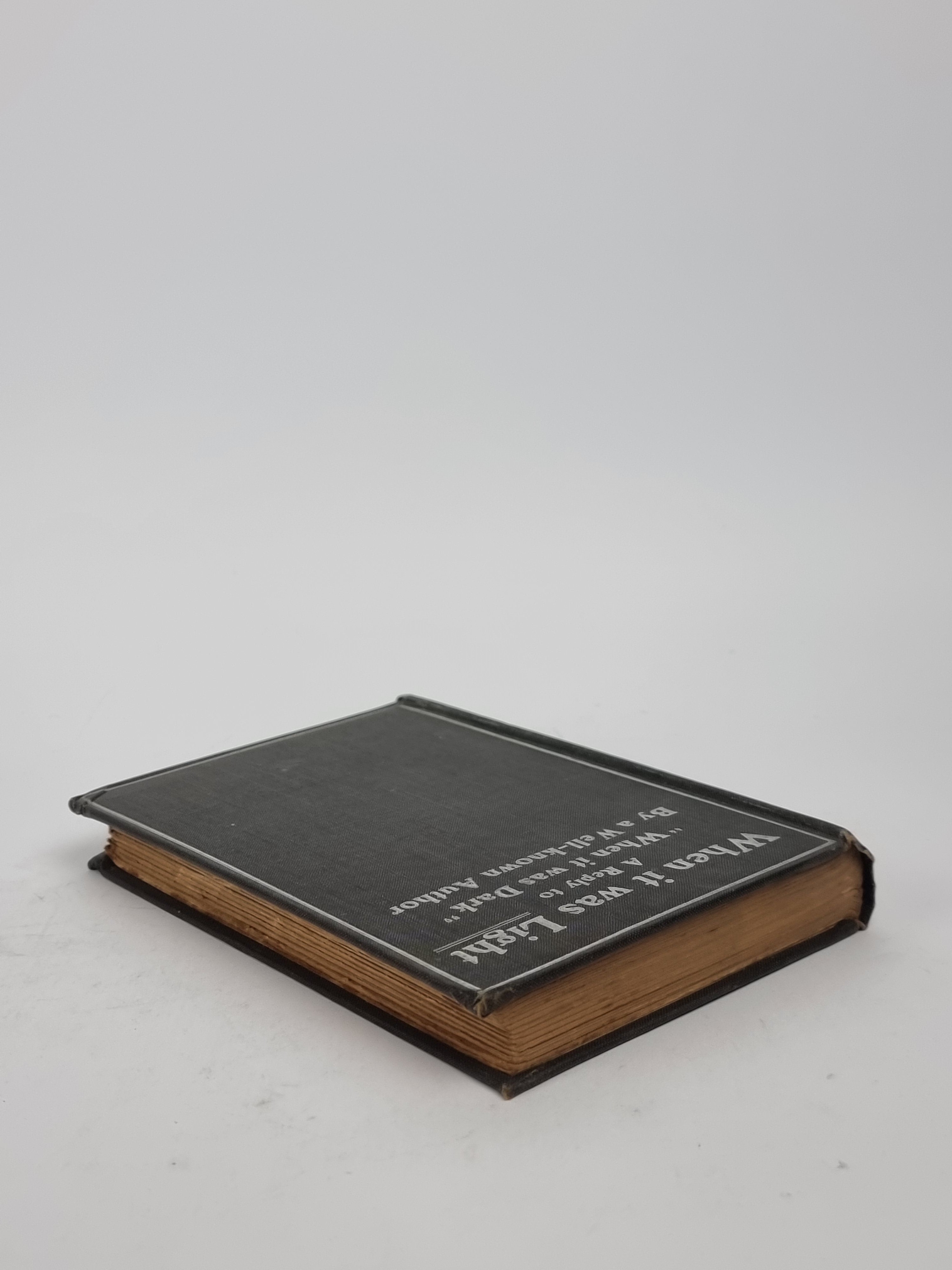 When It Was Light: A Reply to "When It Was Dark", [Andrew Lang] "By A Well-known Author"