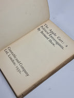 The Apple Cart: A Political Extravaganza, Bernard Shaw — 1st Edition