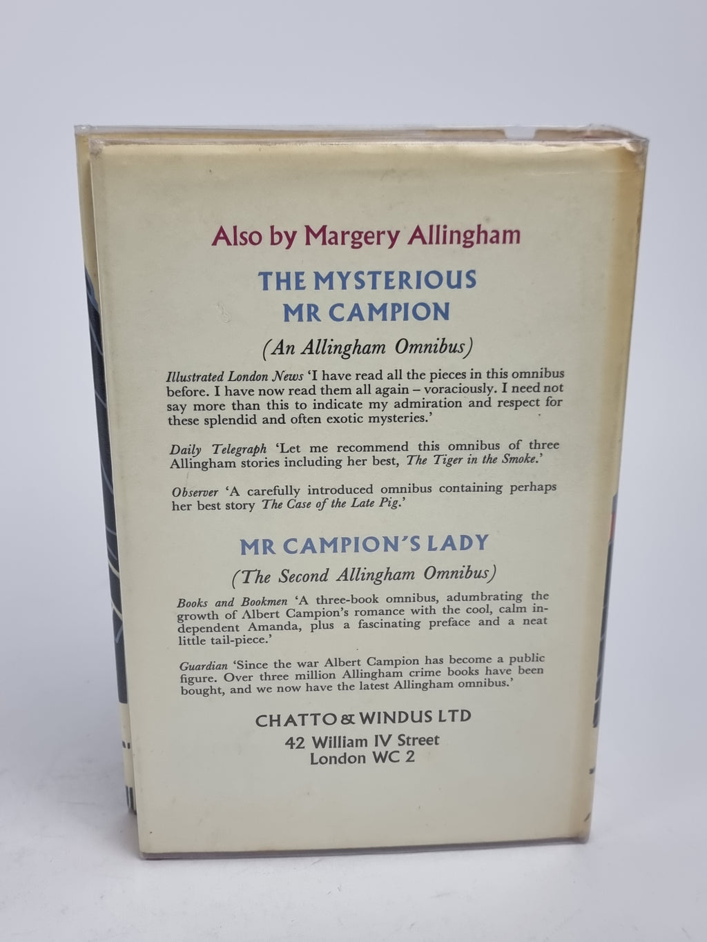 Cargo of Eagles, Margery Allingham — 1st Edition
