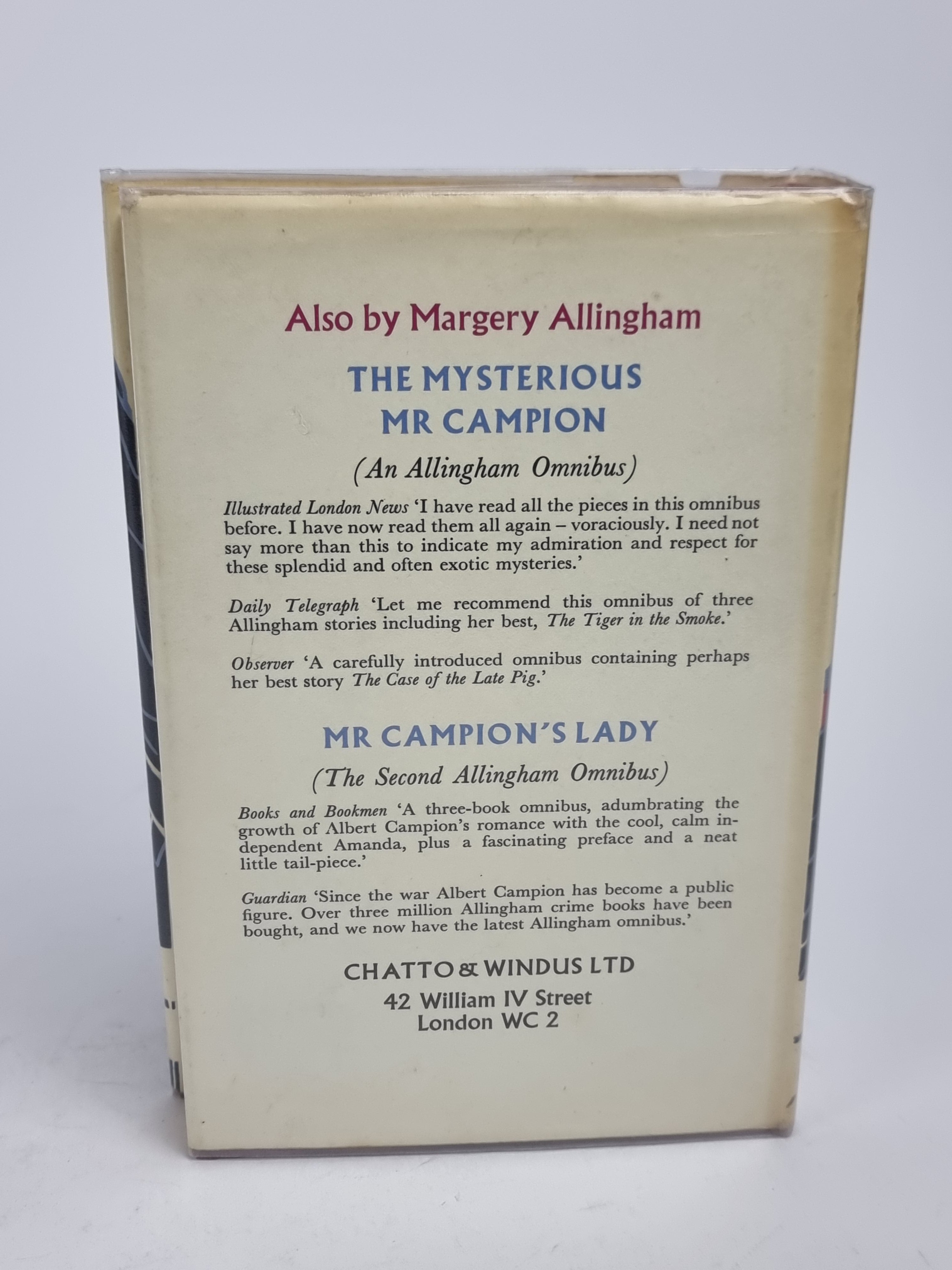 Cargo of Eagles, Margery Allingham — 1st Edition