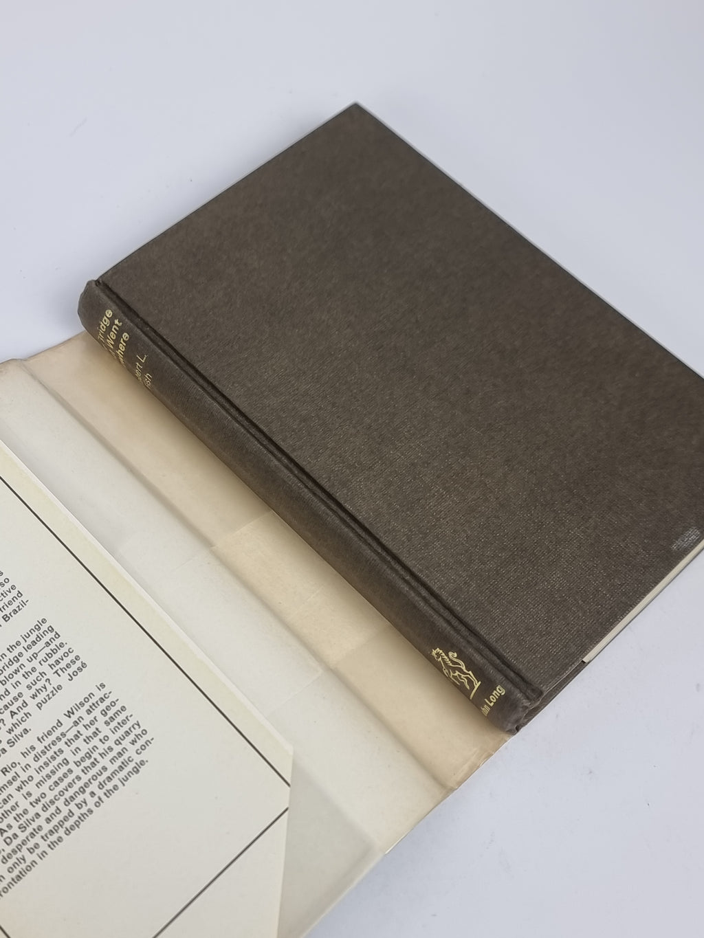 The Bridge That Went Nowhere, Robert L. Fish — 1st UK Edition