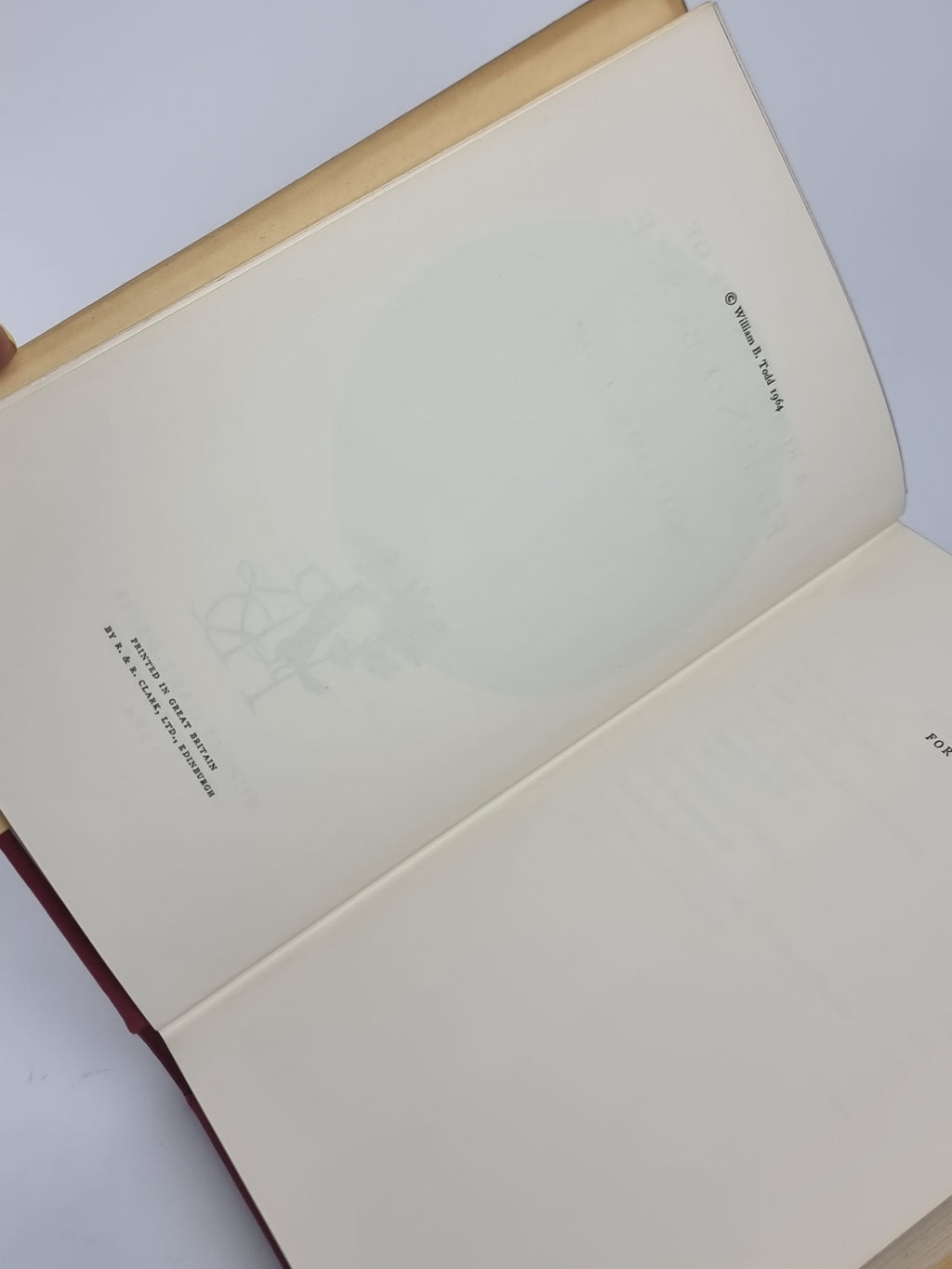 A Bibliography of Edmund Burke, William B. Todd — First Edition