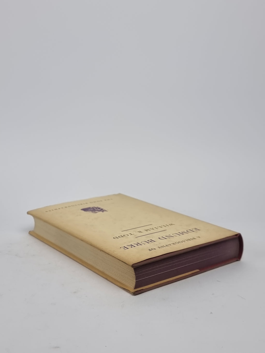 A Bibliography of Edmund Burke, William B. Todd — First Edition