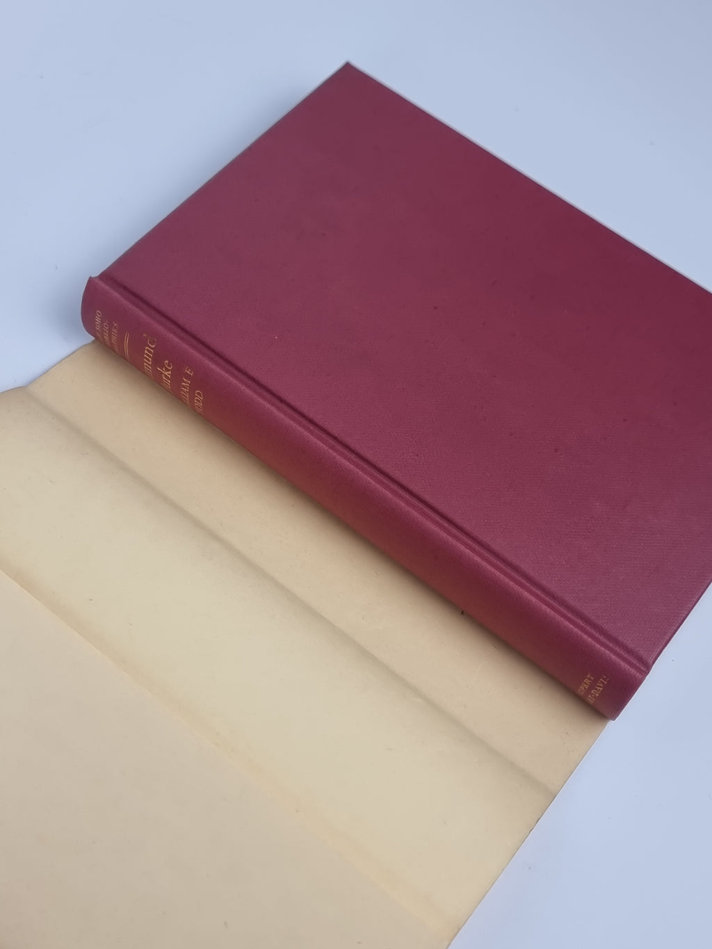 A Bibliography of Edmund Burke, William B. Todd — First Edition