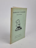 Thornton W. Burgess: A Magazine Bibliography, Michael W. Dowhan, Jr — 1st Ed