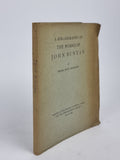 A Bibliography of the Works of John Bunyan, Frank Mott Harrison — 1st Edition