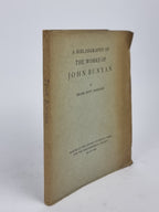 A Bibliography of the Works of John Bunyan, Frank Mott Harrison — 1st Edition