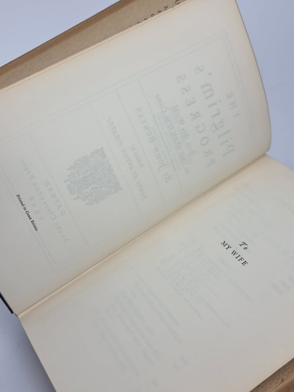 The Pilgrim's Progress, John Bunyan — Wharey Edition