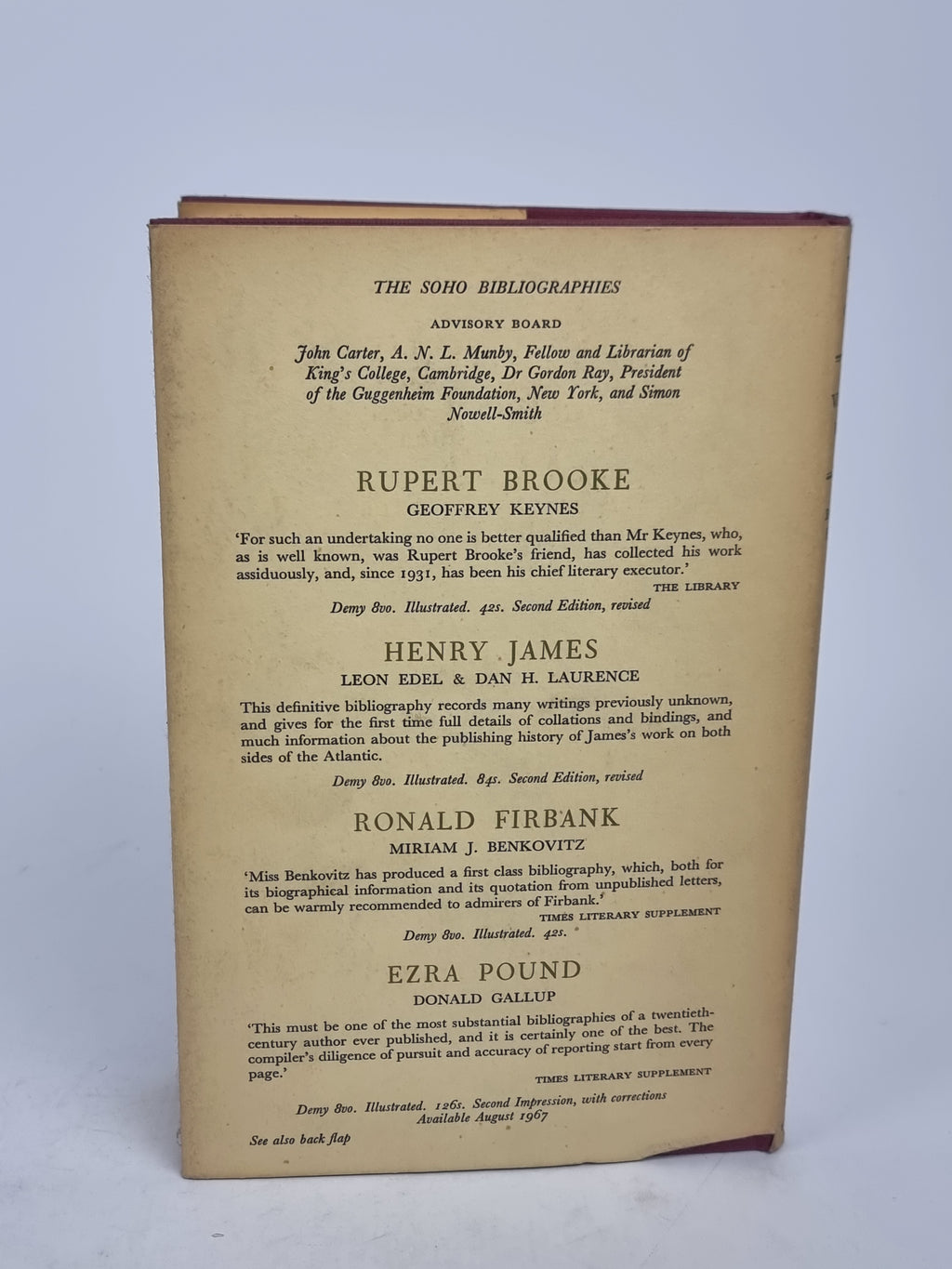A Bibliography of Virginia Woolf, B. J. Kirkpatrick — 2nd Edition