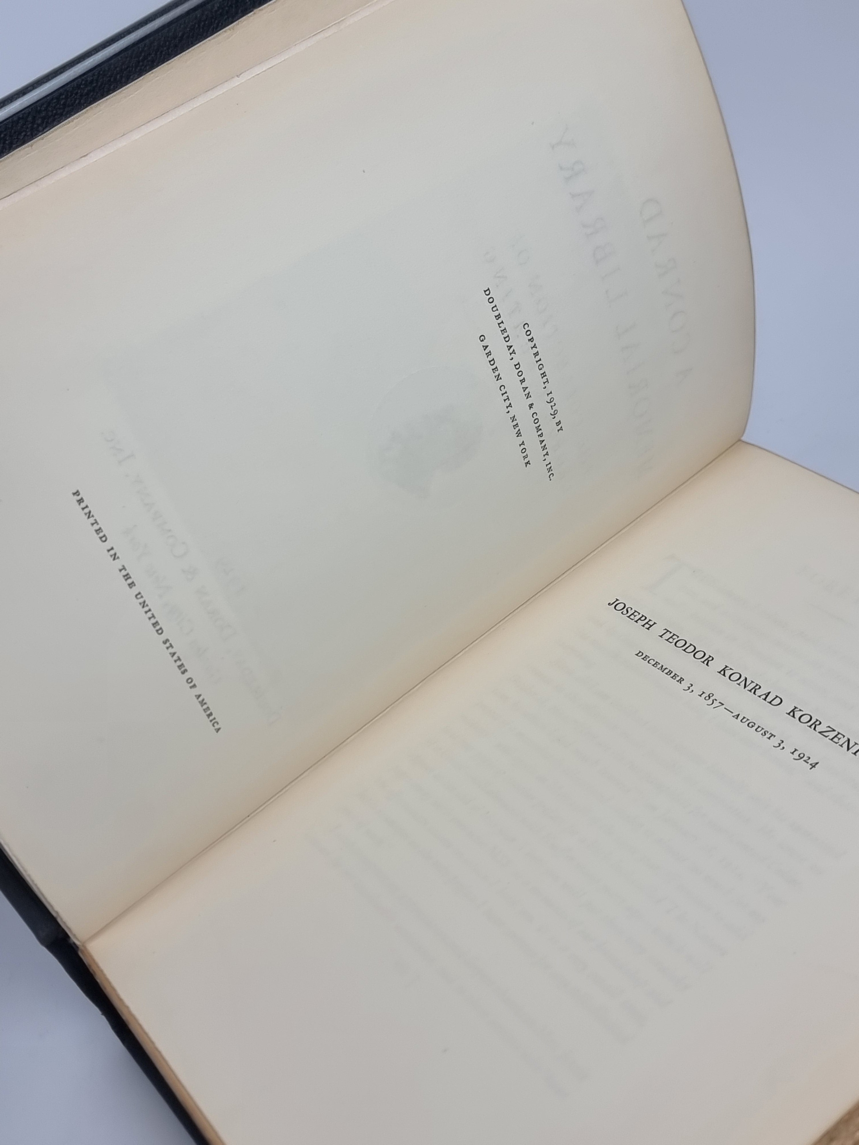 A Conrad Memorial Library, George T. Keating — 1st Edition, Limited