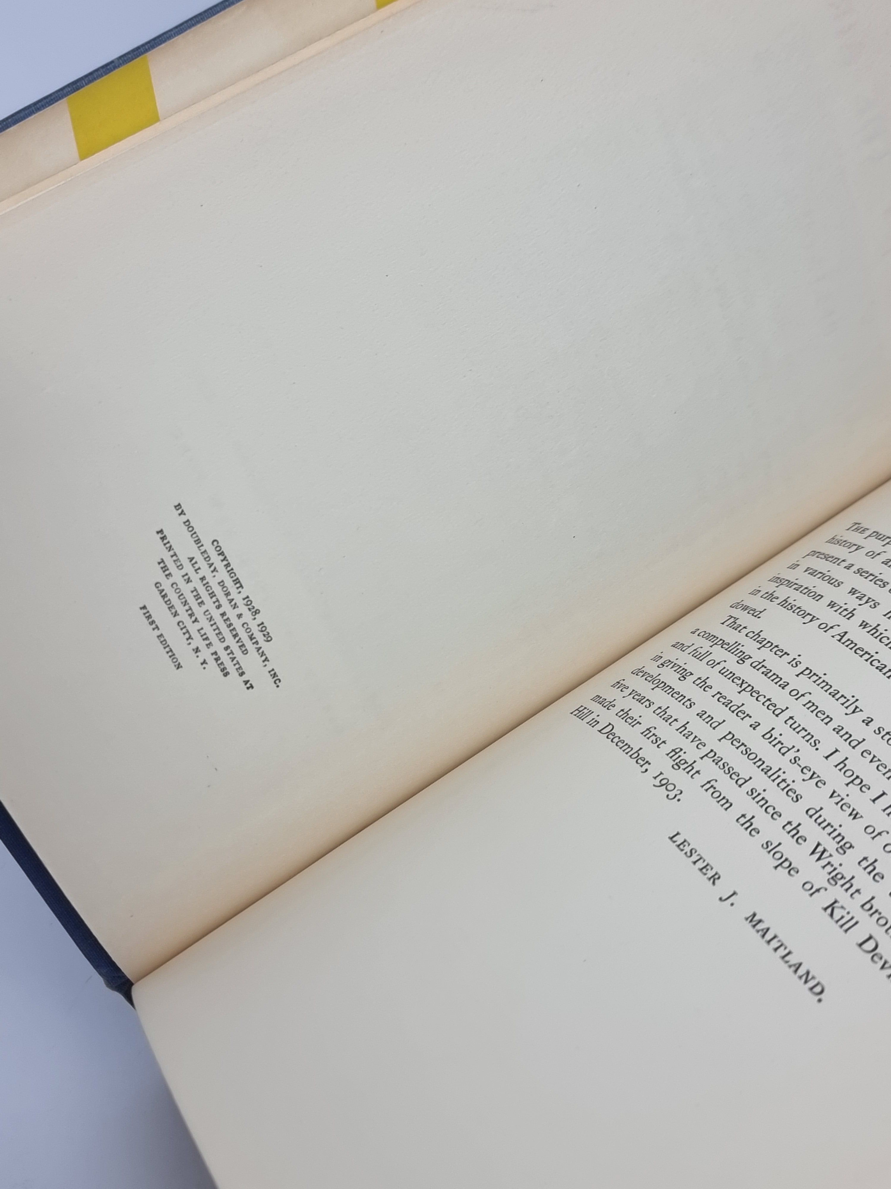 Knights of the Air, Lieutenant Lester J. Maitland — 1st Edition