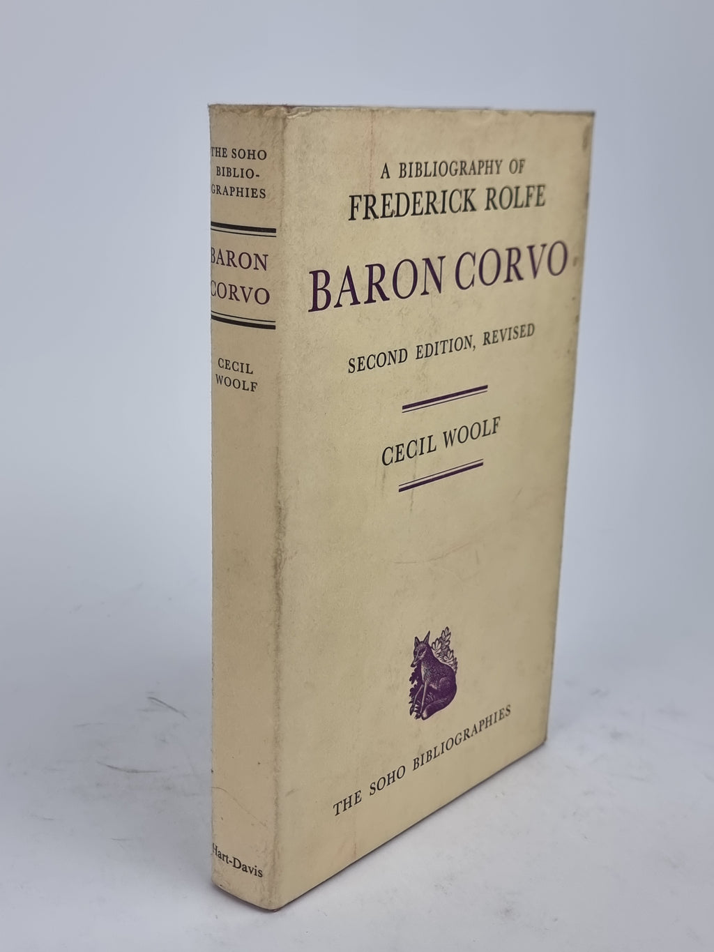 A Bibliography of Frederick Rolfe, Baron Corvo, Cecil Woolf — 2nd Edition, Revised