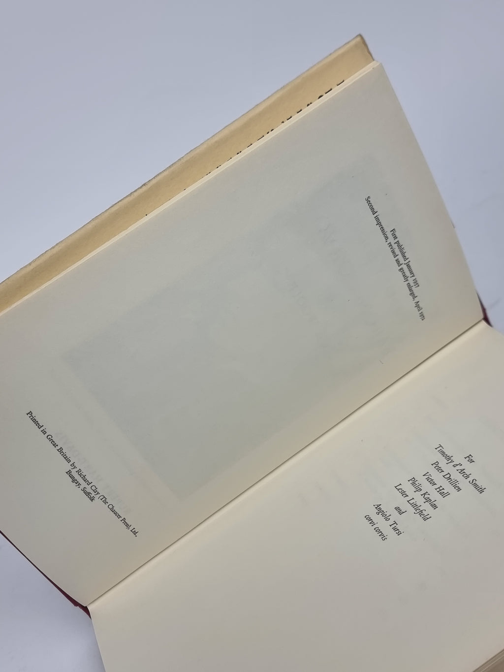 A Bibliography of Frederick Rolfe, Baron Corvo, Cecil Woolf — 2nd Edition, Revised