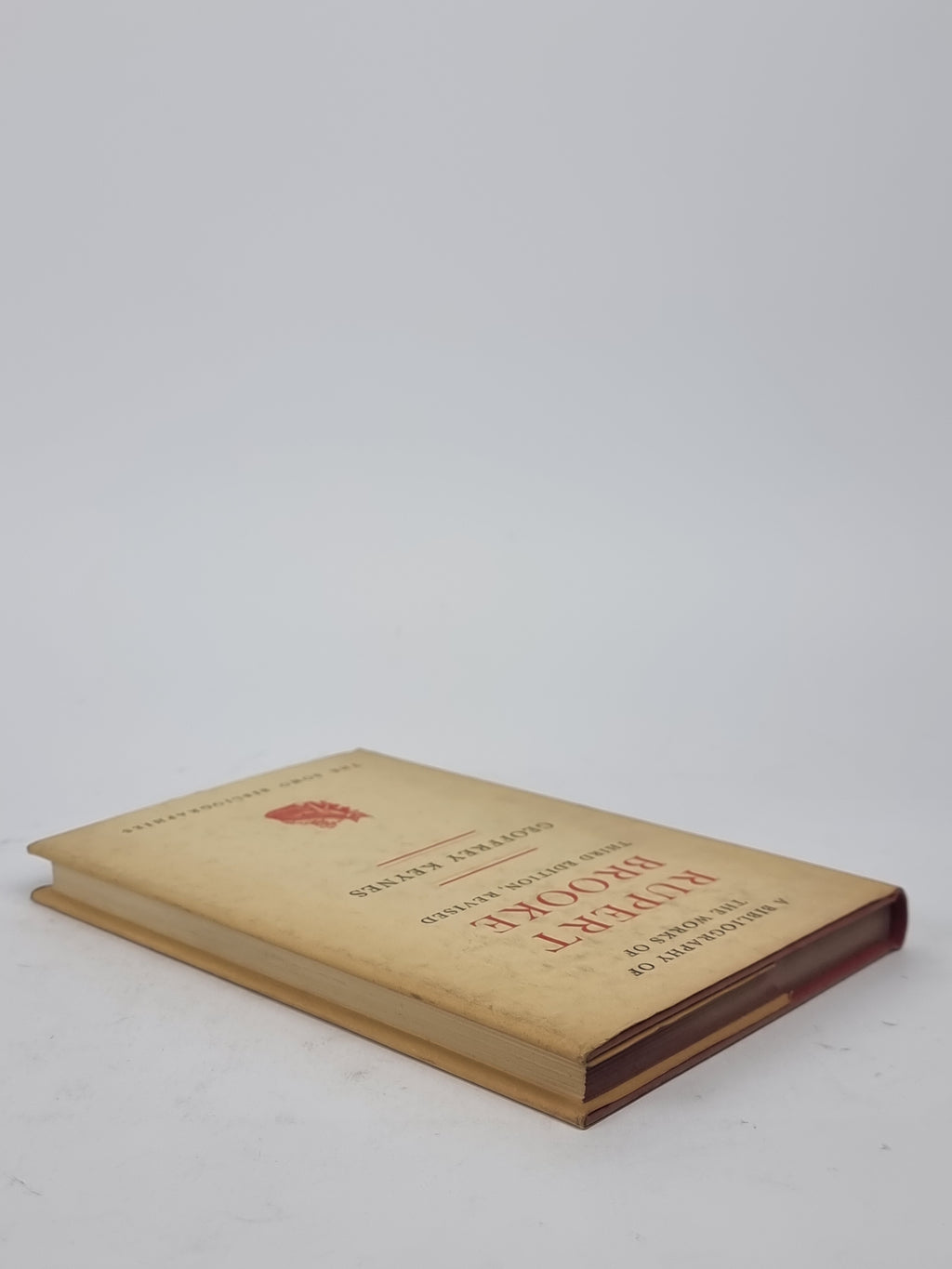 A Bibliography of the Works of Rupert Brooke, Geoffrey Keynes — 3rd Edition