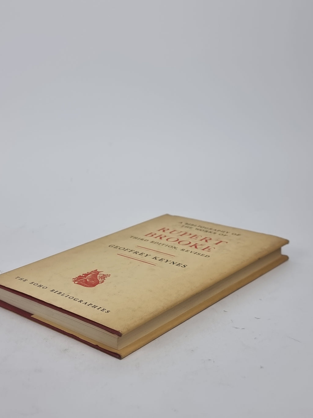 A Bibliography of the Works of Rupert Brooke, Geoffrey Keynes — 3rd Edition