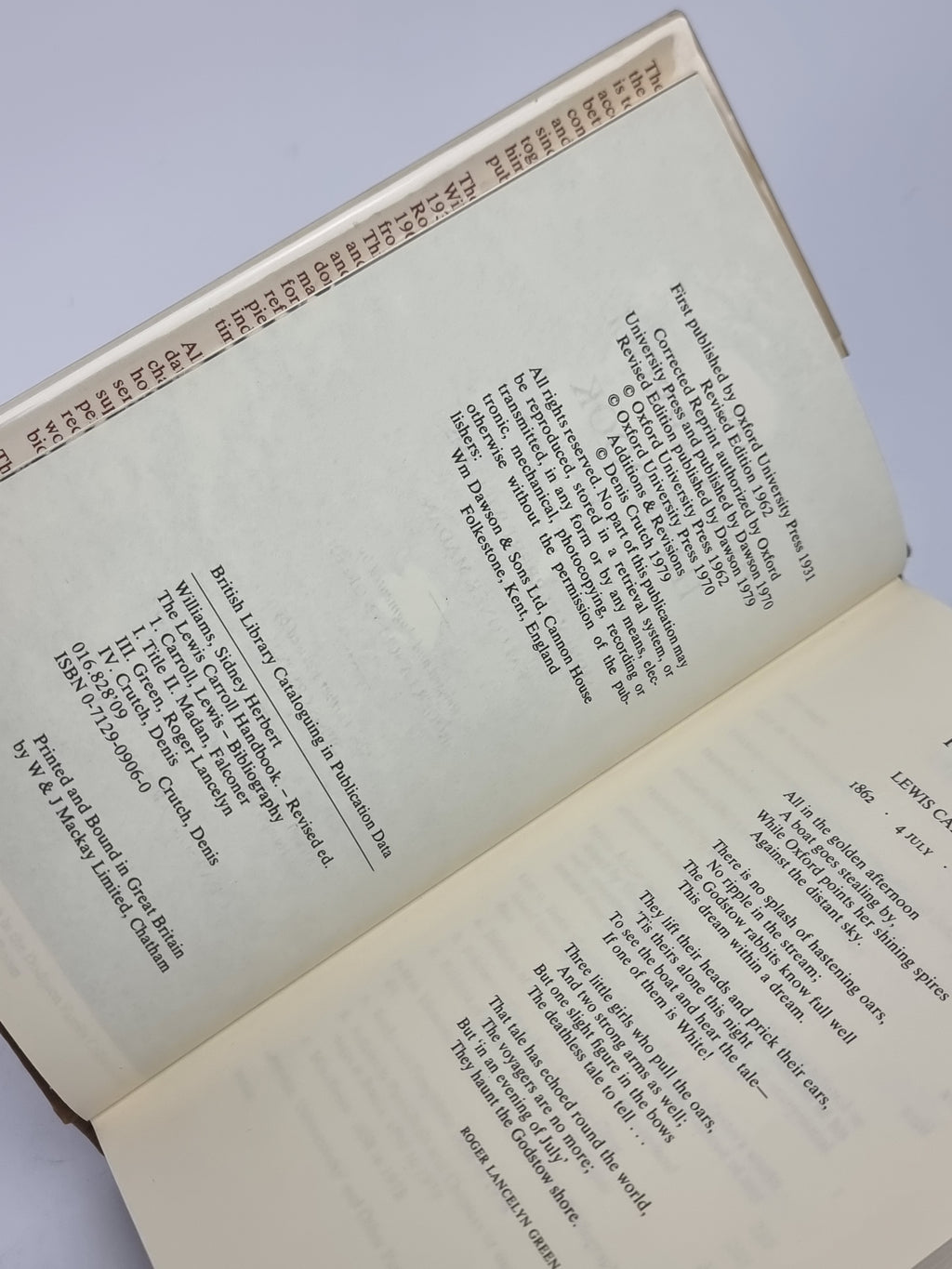 The Lewis Carroll Handbook — Revised Edition
