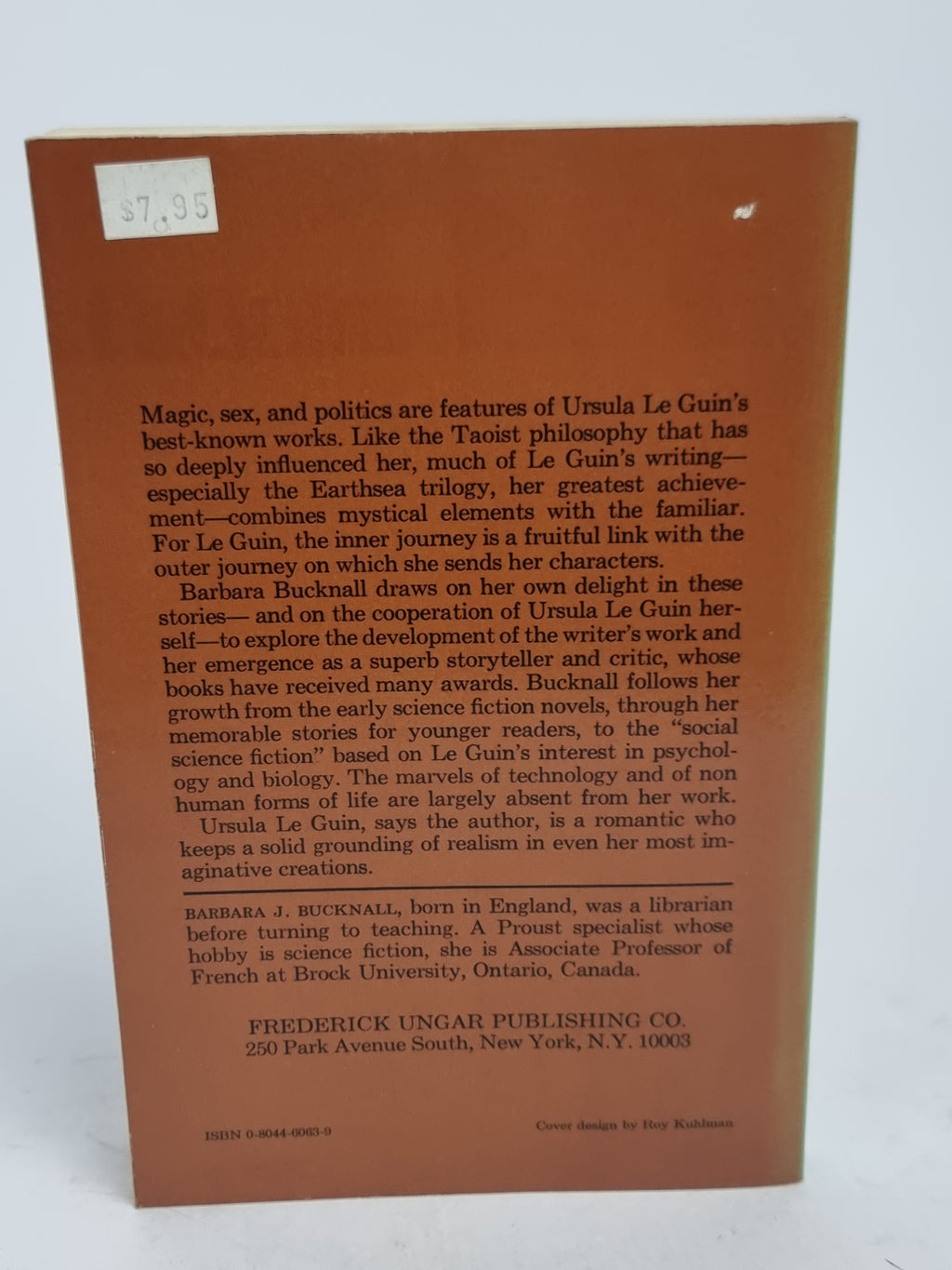 Ursula K. Le Guin, Barbara J. Bucknall — 2nd Printing