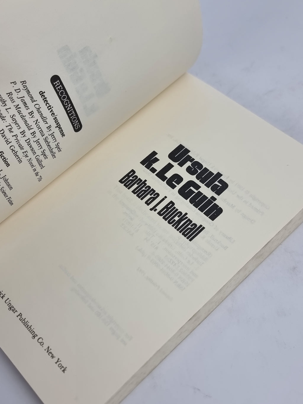 Ursula K. Le Guin, Barbara J. Bucknall — 2nd Printing