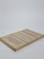Playbill, Terence Rattigan — 1st Edition