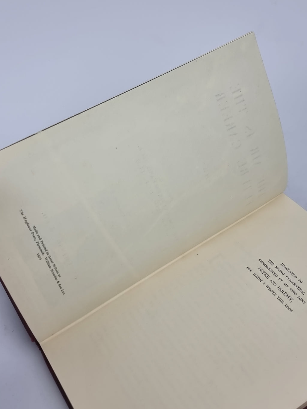 The Air is the Future Career, "H.W." (Capt. Howard Williams) — 1st Edition