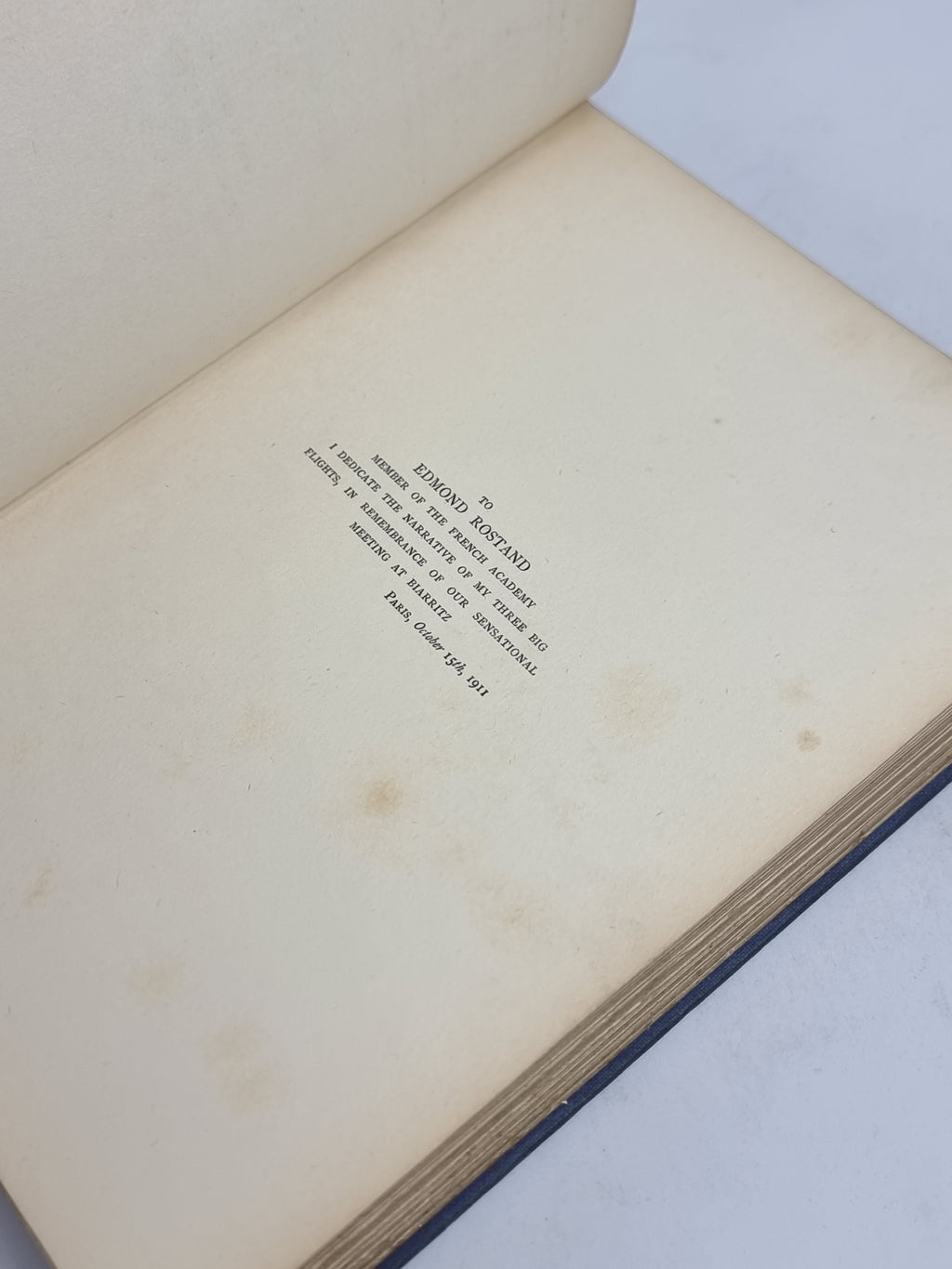 My Three Big Flights, André Beaumont — 1st Edition