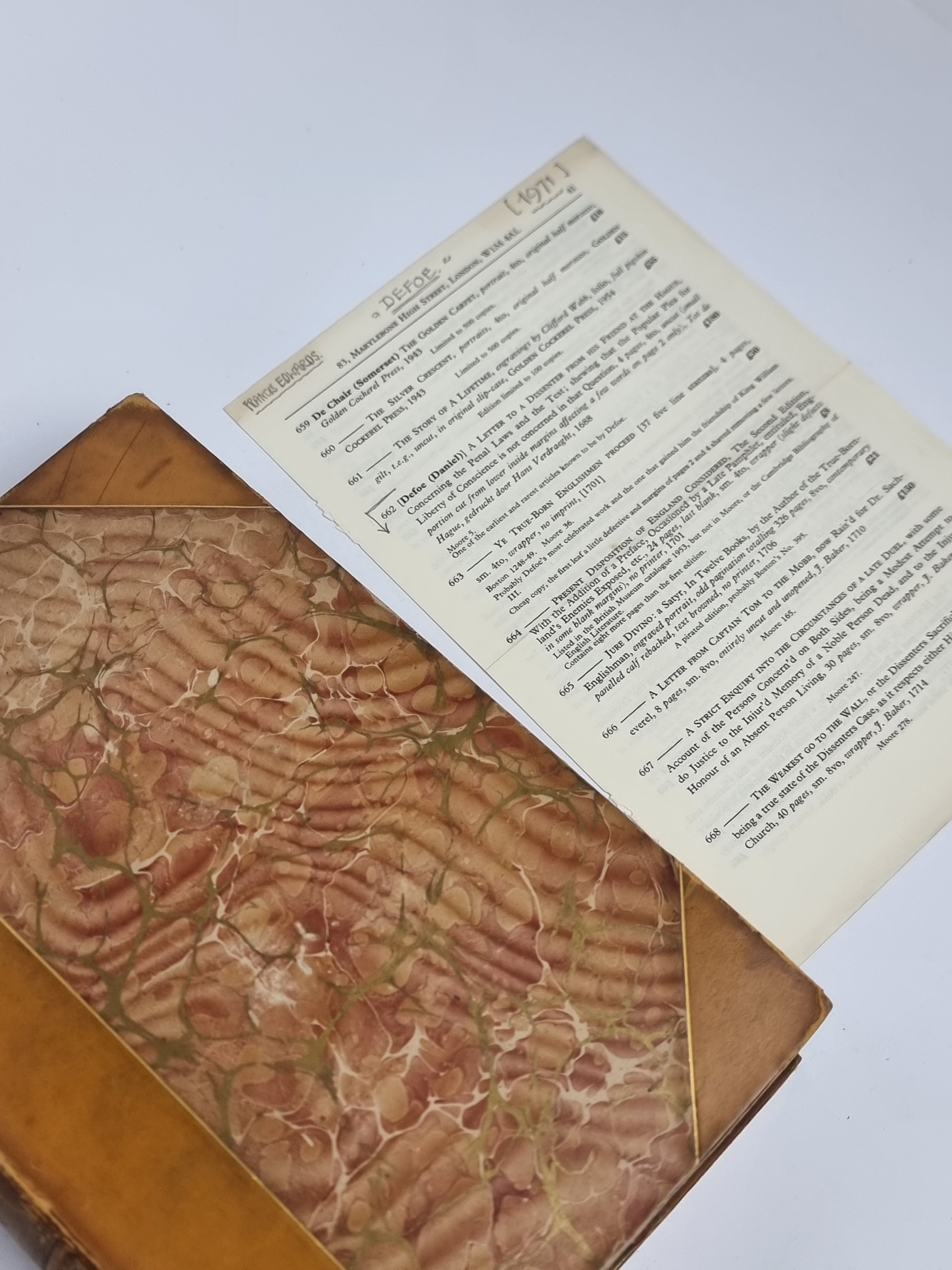 The Life of Daniel Defoe, Thomas Wright — 1st Edition